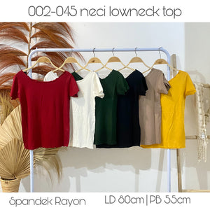 002-045 Neci lowneck top