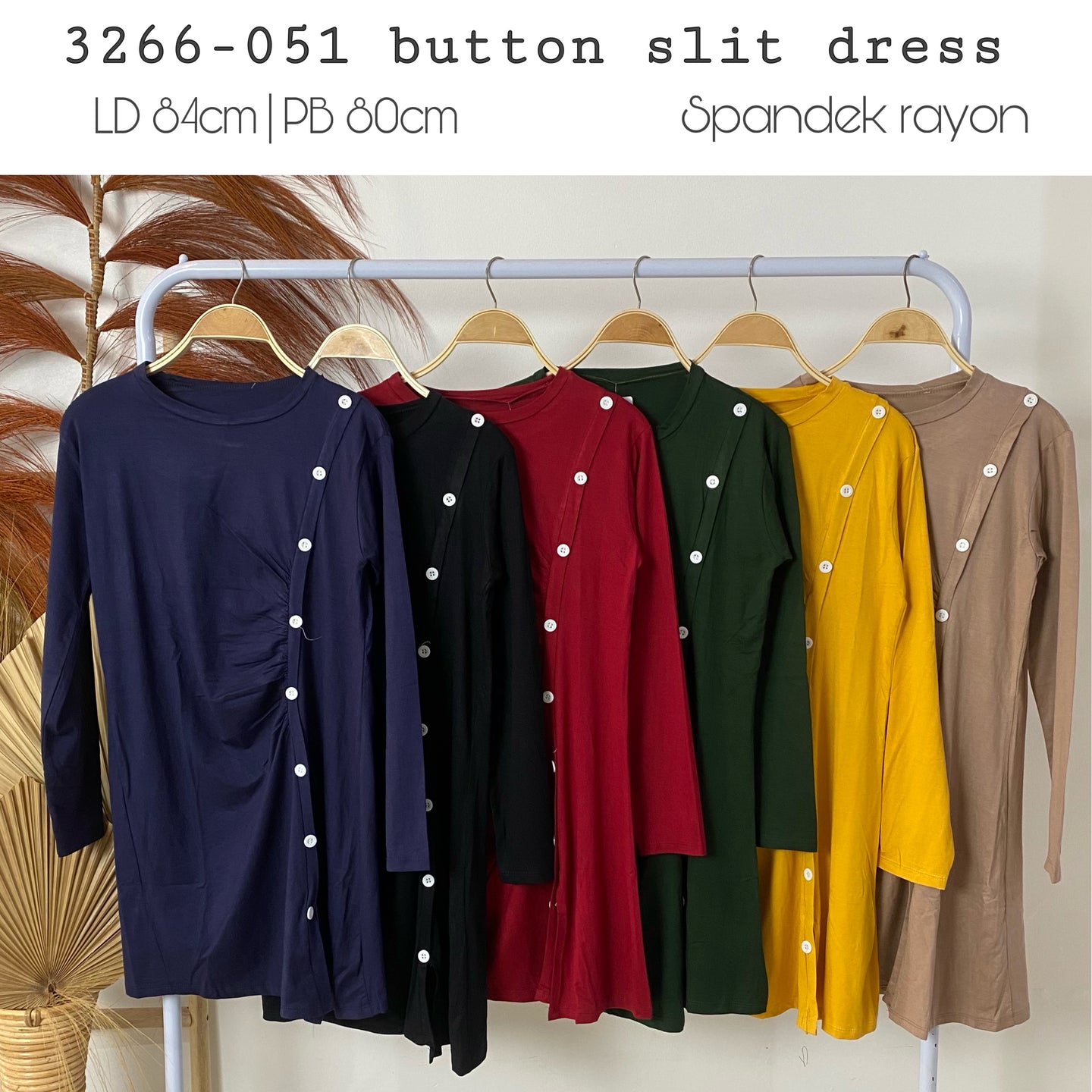 3266-051 Button dress