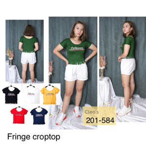 Fringe Croptop 201-584