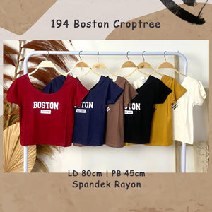 194 Boston Croptee
