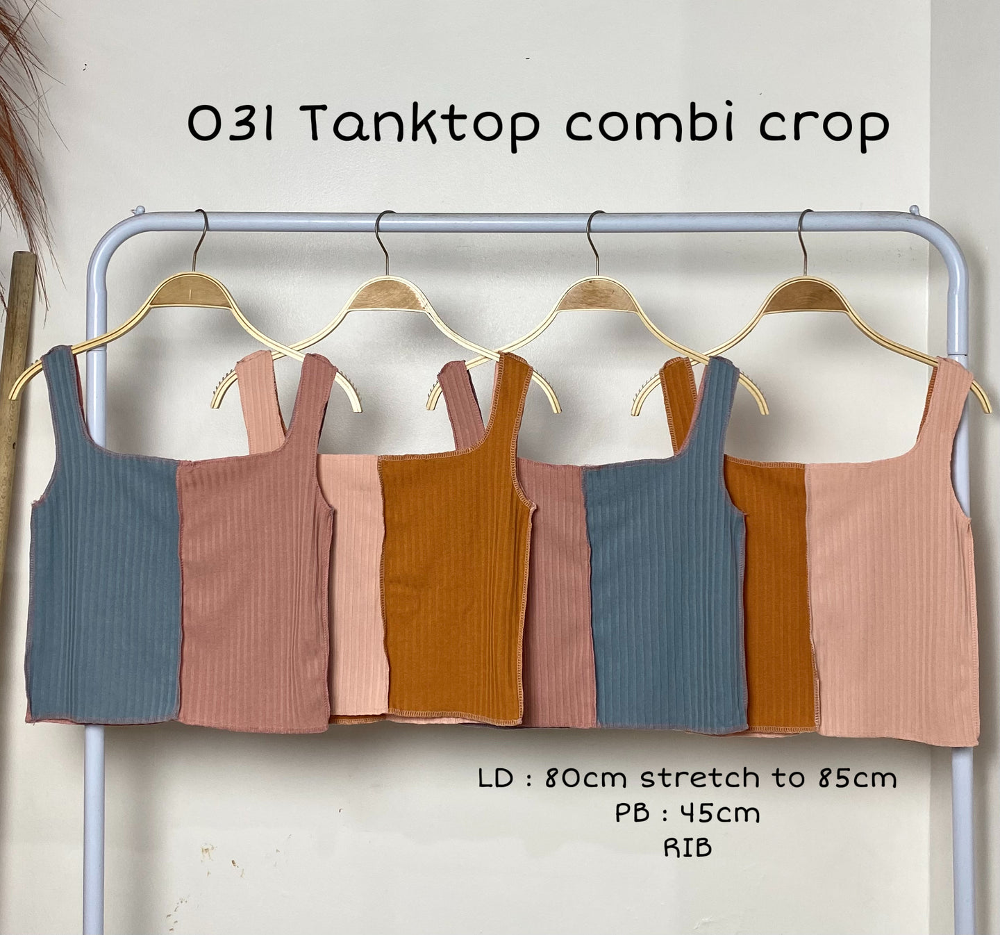 031 Tanktop combi crop