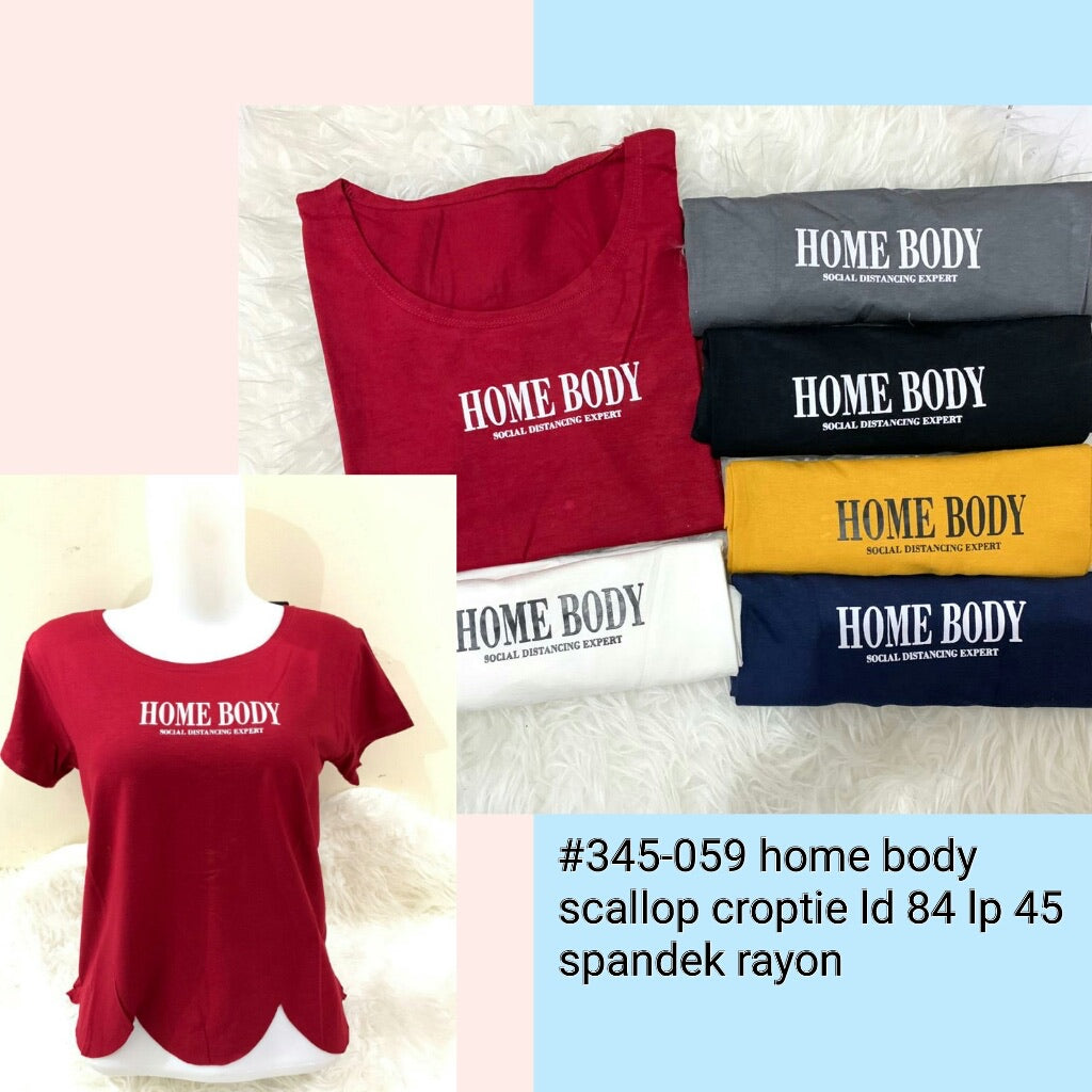 345-058 scallop croptee